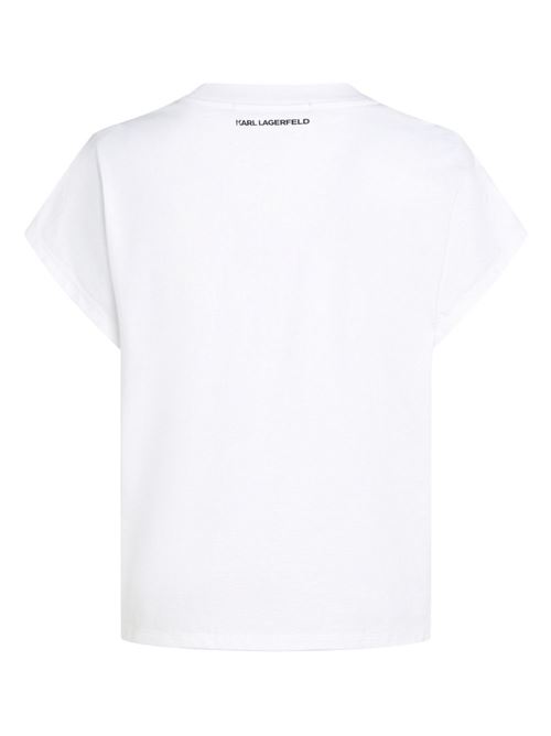 T-shirt donna maniche corte Karl Lagerfeld | A2W17115KK100